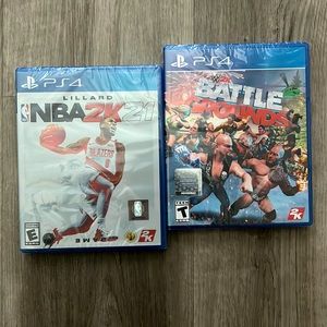 PS4 NBA2k21 & Battle Grounds Game